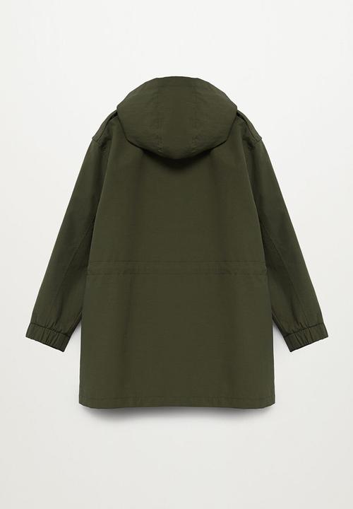 MANGO - Jacket army - green