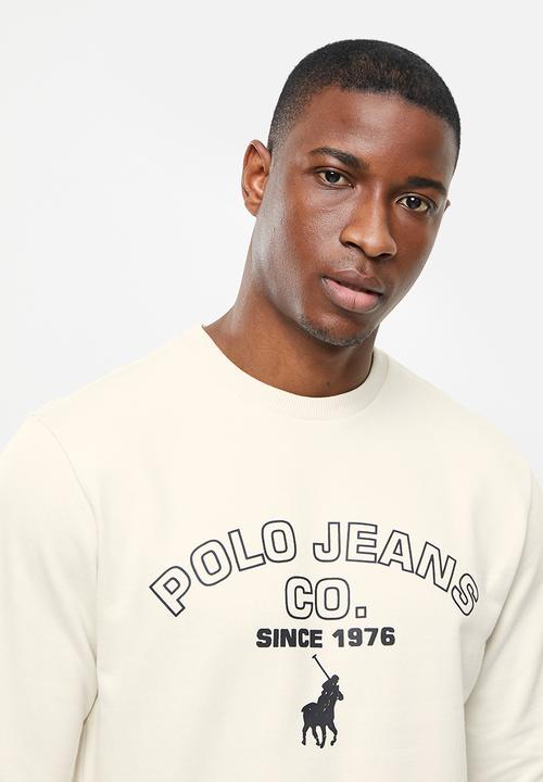 POLO - Thato crew neck sweat - ecru