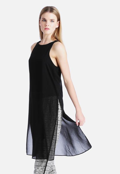 New Look - Go Longline Split Side Tank