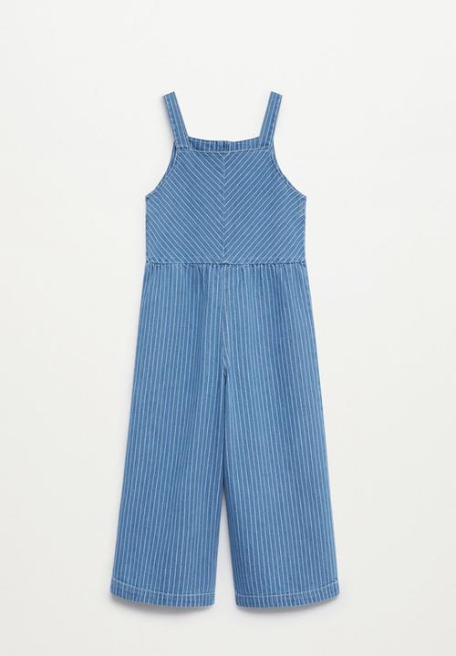 MANGO - Ester dungarees - medium blue