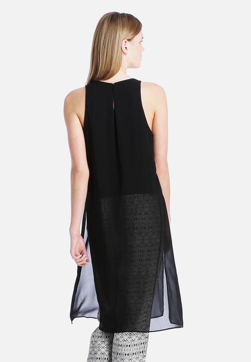 New Look - Go Longline Split Side Tank
