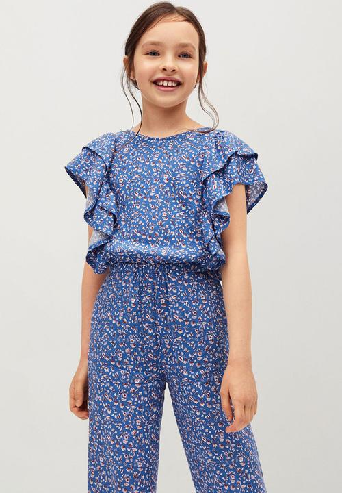 MANGO - Leila one-piece suit - medium blue