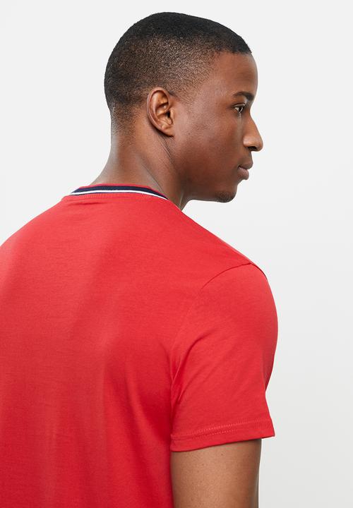 POLO - Gary logo tee - red