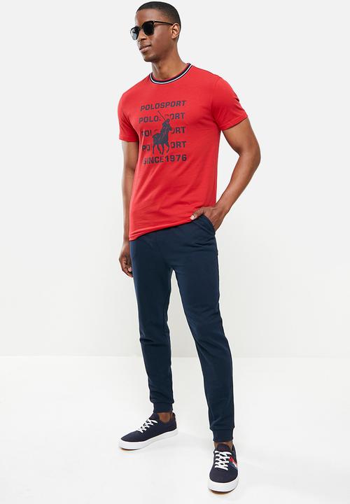 POLO - Gary logo tee - red
