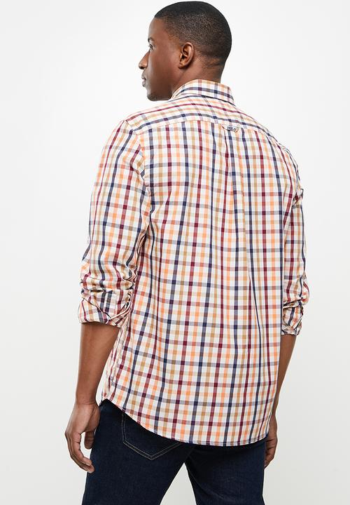 POLO - Trenton check long sleeve weekender shirt - multi 