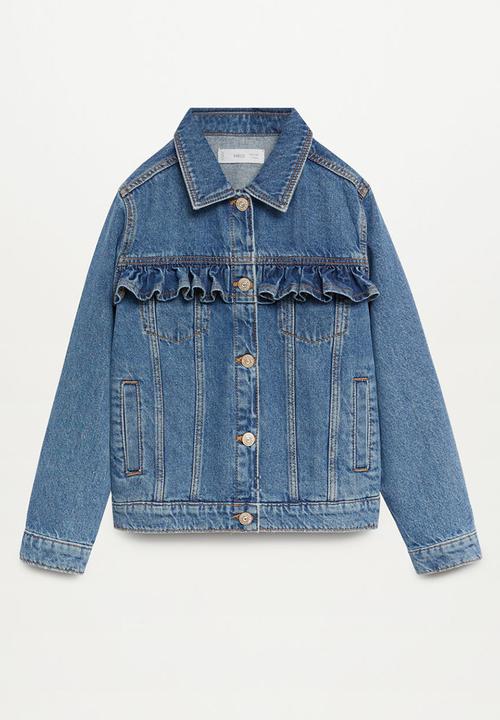 MANGO - Jacket norma - blue