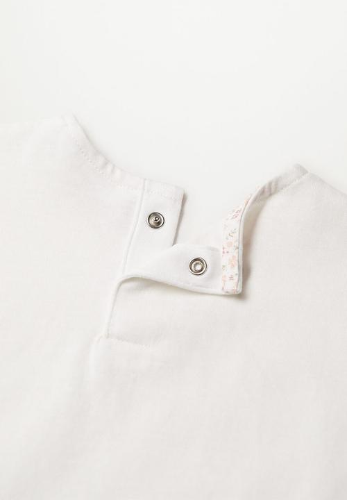 MANGO - Irene short sleeve tee - white