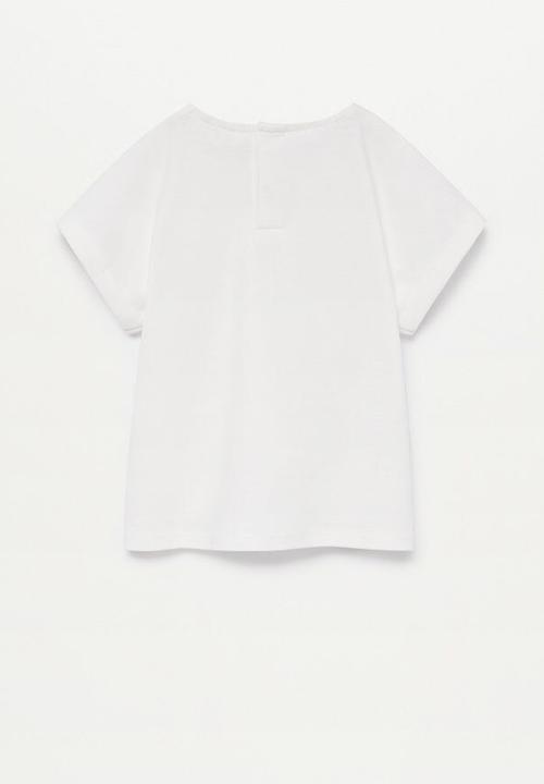 MANGO - Irene short sleeve tee - white