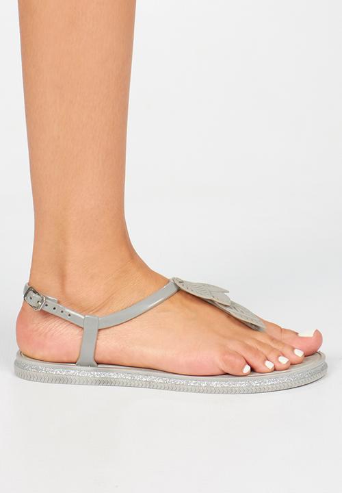 Viabeach - Marble sandal - silver