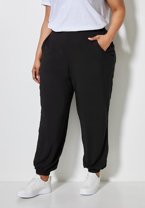 Superbalist - Easy pull on pant - black