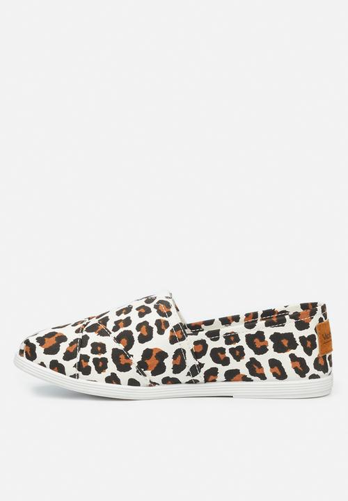 Viabeach - Tams2 slip on - white & brown 
