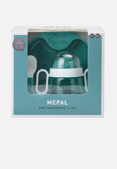 Mepal - Mio baby dinnerware set 3pcs - deep turquoise 