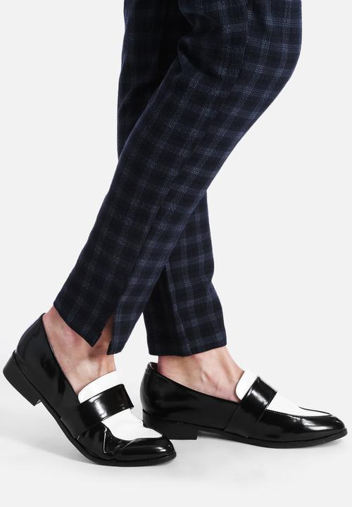 Native Youth - Textured Check Cigarette Trouser