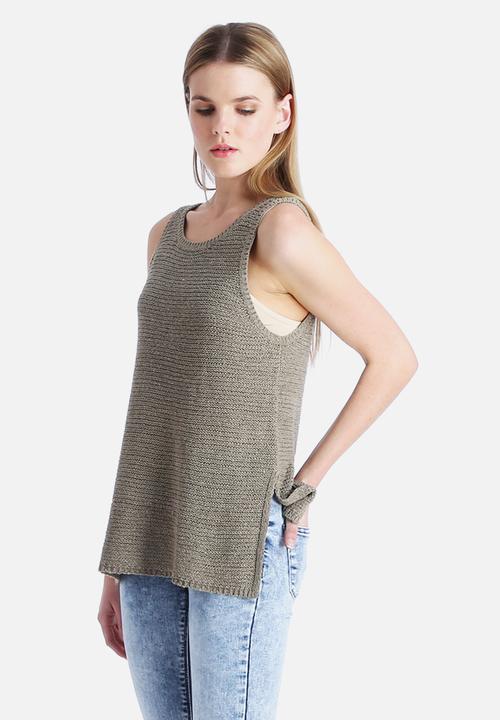 New Look - Bar Back Knit Vest