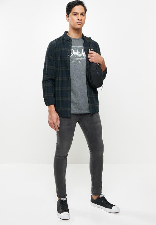 Quiksilver - Never lost tee - dark grey