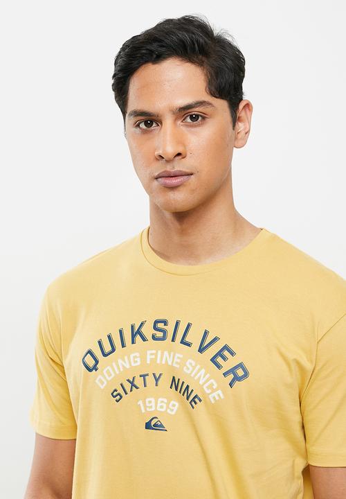 Quiksilver - Uptown short sleeve tee - tan
