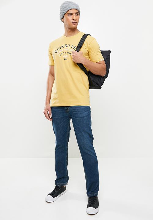 Quiksilver - Uptown short sleeve tee - tan