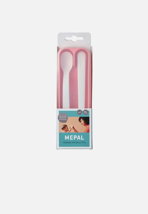 Mepal - Mio feeding  spoon set 2pcs - deep pink 