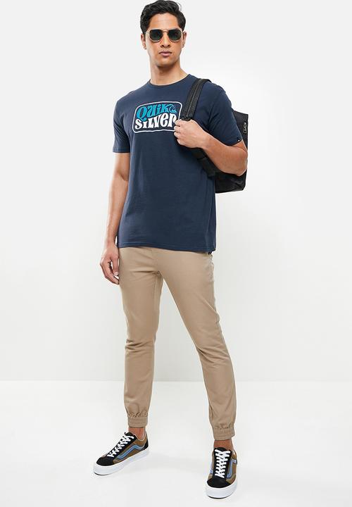 Quiksilver - Gettin serious tee - navy 