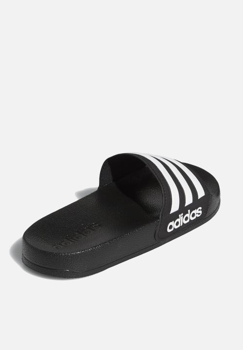 adidas Performance - Adilette shower k - core black/ftwr white/core black