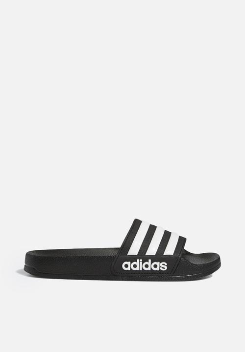 adidas Performance - Adilette shower k - core black/ftwr white/core black