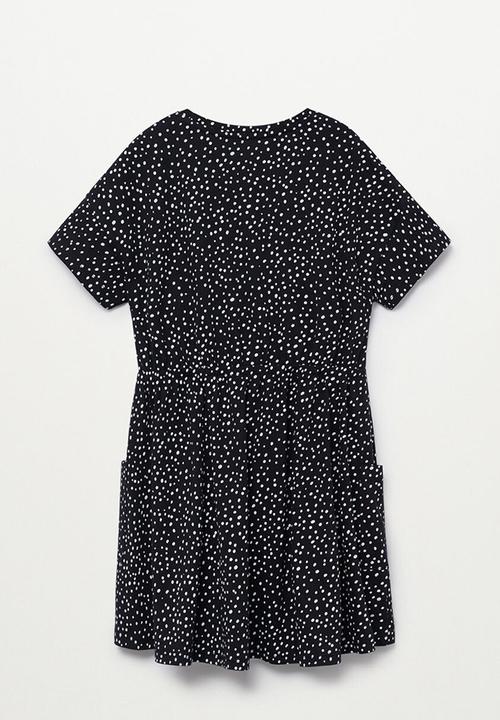 MANGO - Dress vanesa - black