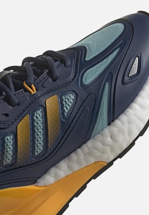 adidas Originals - Zx 2k boost 2.0 j - crew navy/semi solar gold/core black