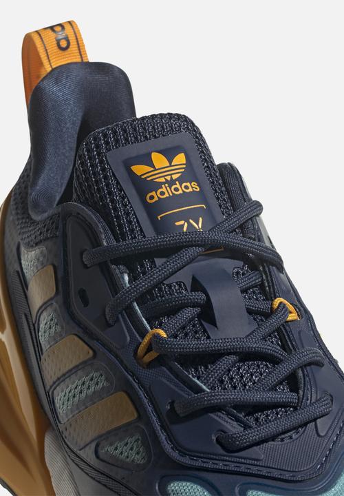 adidas Originals - Zx 2k boost 2.0 j - crew navy/semi solar gold/core black
