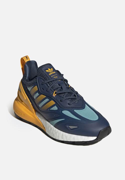 adidas Originals - Zx 2k boost 2.0 j - crew navy/semi solar gold/core black
