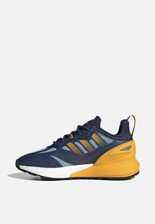 adidas Originals - Zx 2k boost 2.0 j - crew navy/semi solar gold/core black