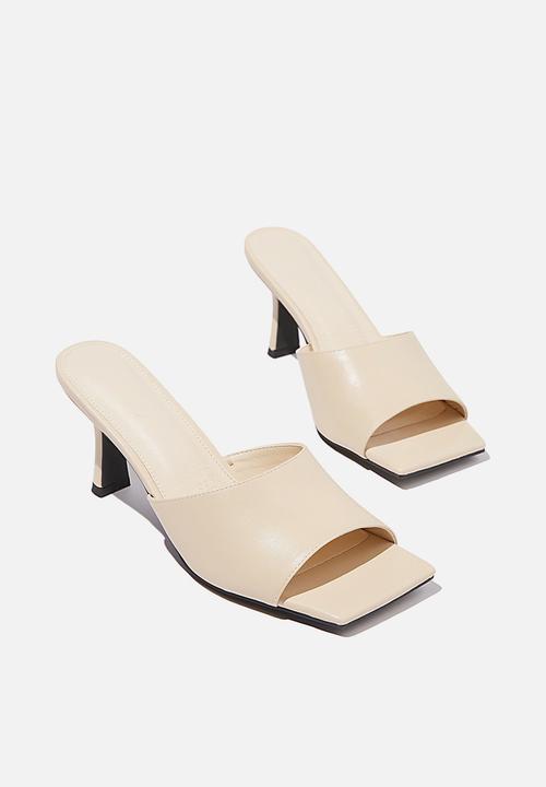 Cotton On - Elsie minimal mule - bone