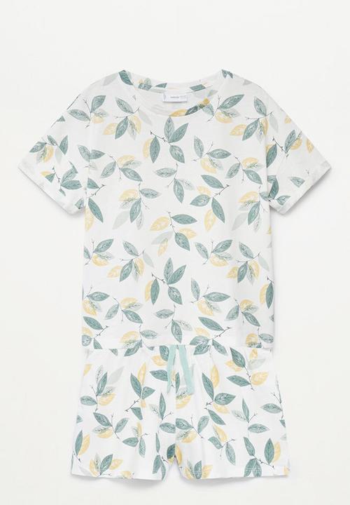 MANGO - Pyjamas leaf - multi