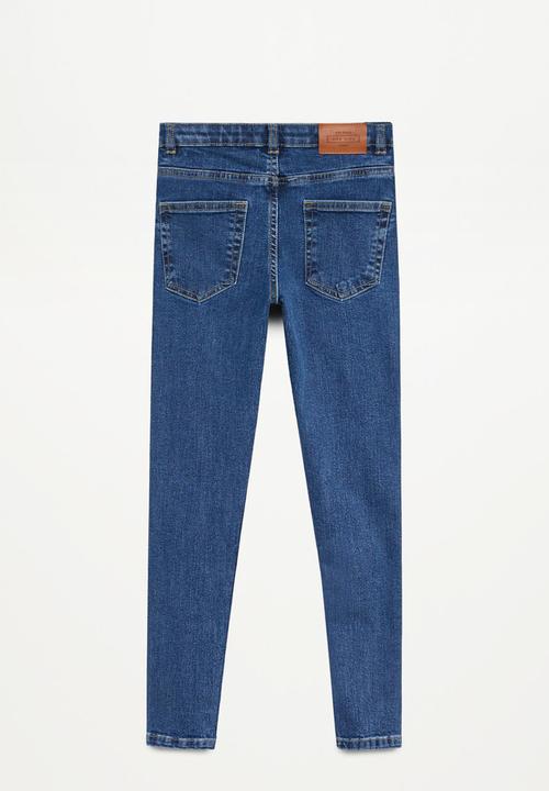 MANGO - Jeans skinny - blue