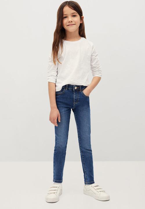 MANGO - Jeans skinny - blue