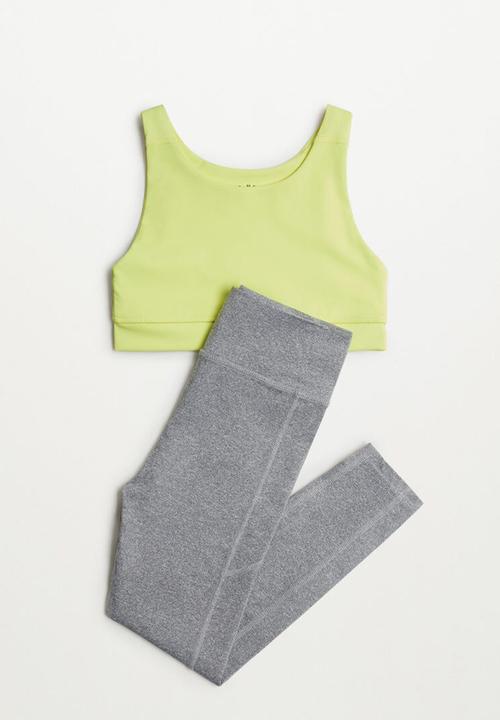 MANGO - Leggings cyrus - grey