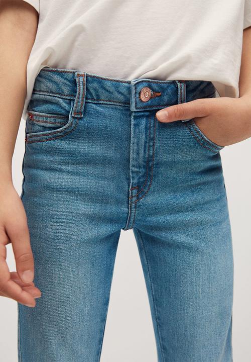 MANGO - Jeans flare - blue