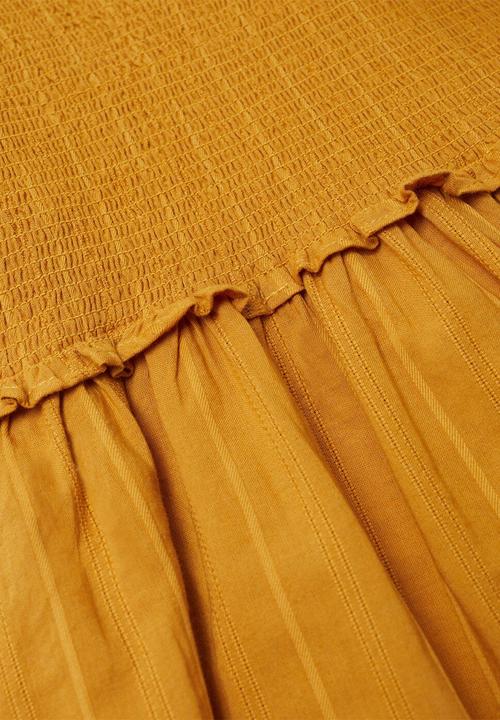 MANGO - Vestido natalie - yellow
