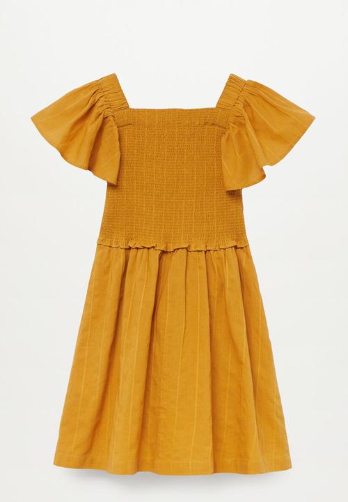 MANGO - Vestido natalie - yellow