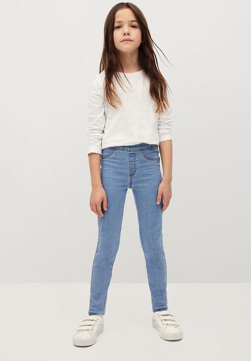MANGO - Jeans jegging - blue
