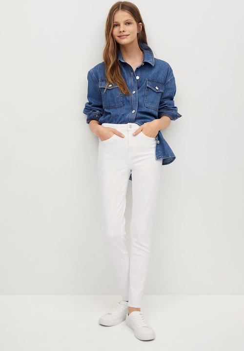 MANGO - Jeans lake - white