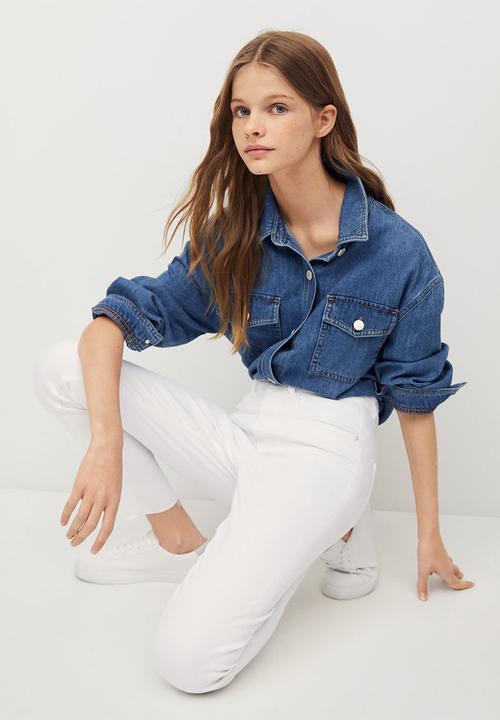 MANGO - Jeans lake - white