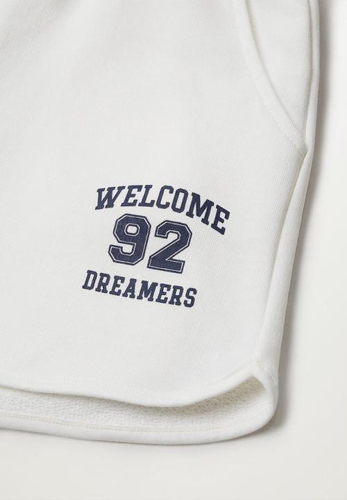 MANGO - Shorts college - white