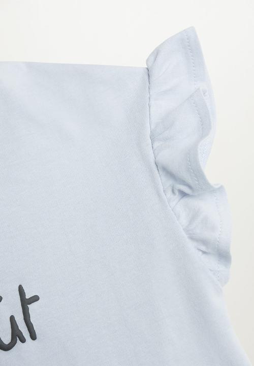 MANGO - T-shirt boleta - blue