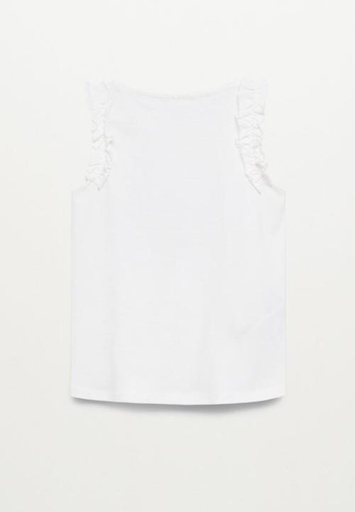 MANGO - Printed T-shirt lucy - white