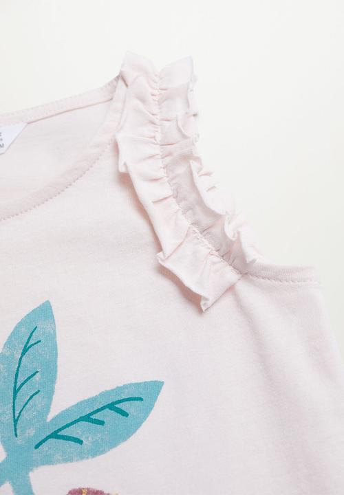 MANGO - Printed T-shirt lucy - white
