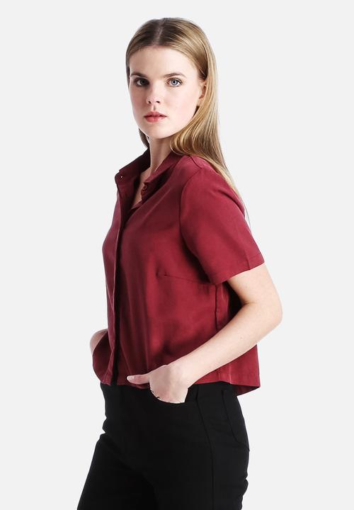 Native Youth - Tencel Cropped Shirt