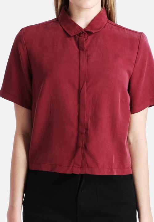 Native Youth - Tencel Cropped Shirt