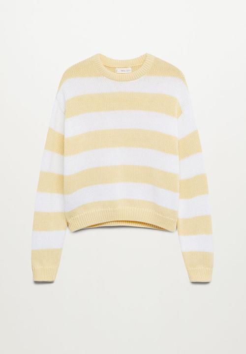 MANGO - Sweater kodak - yellow