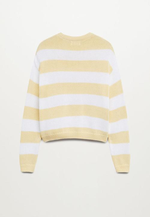 MANGO - Sweater kodak - yellow