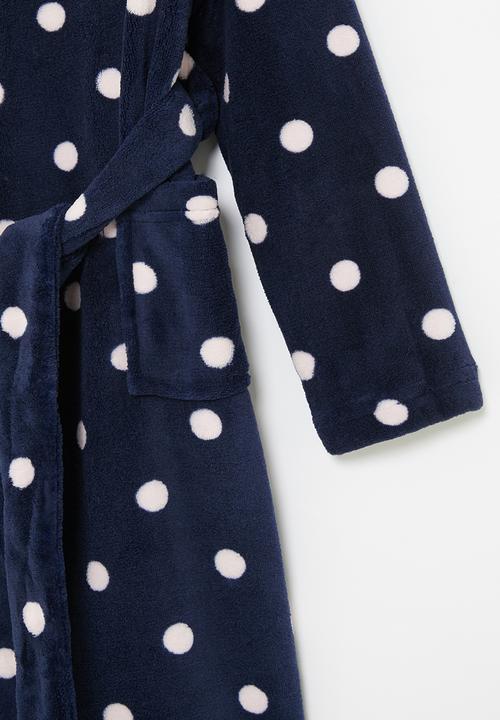 Pop Candy - Girls fluffy gown - navy & white